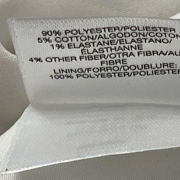 Jones Studio women’s size 1X white black striped textured suit blazer - Picture 6 of 7